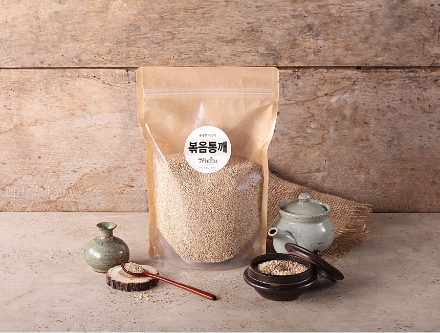 국산 참기름, 통깨 세트