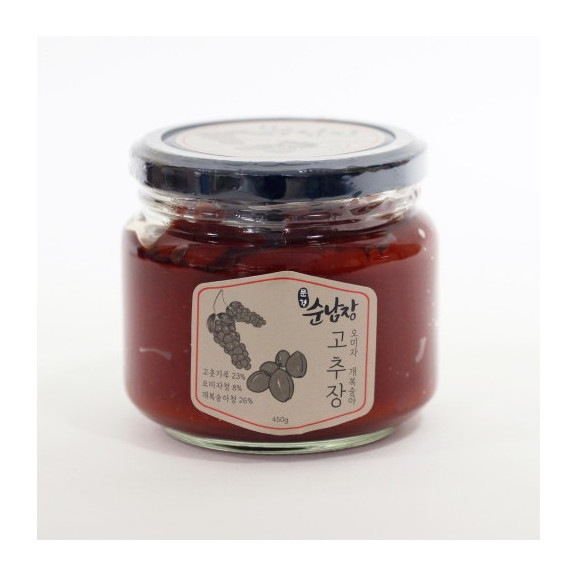 오미자, 개복숭아 고추장 막장 A세트