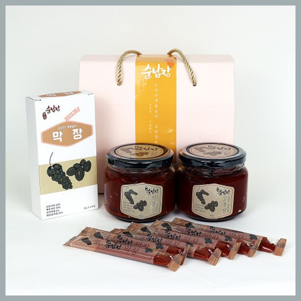 오미자, 개복숭아 고추장 막장 A세트